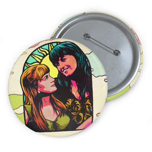 XENA X GABRIELLE - Custom Pin Buttons