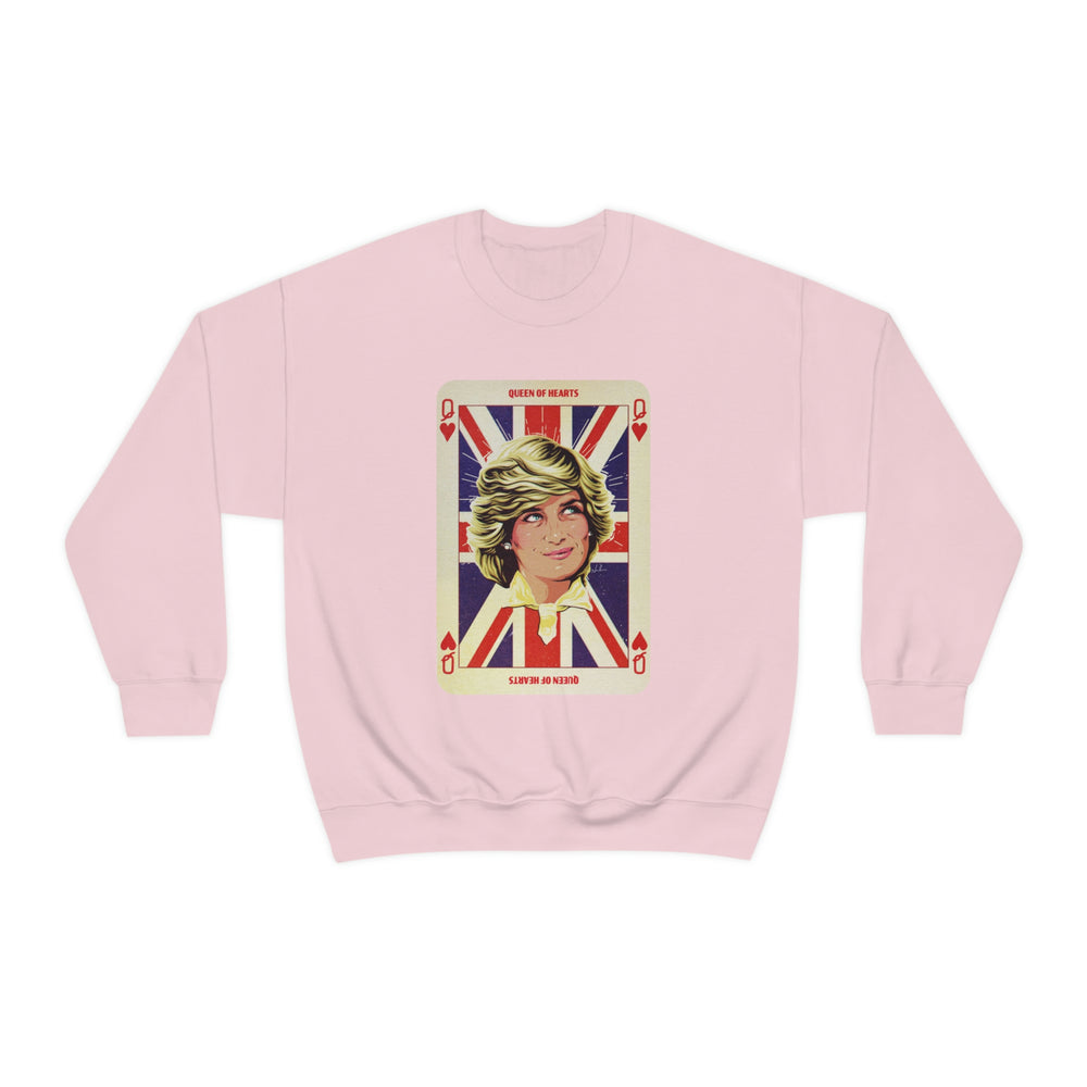 Queen Of Hearts - Unisex Heavy Blend™ Crewneck Sweatshirt