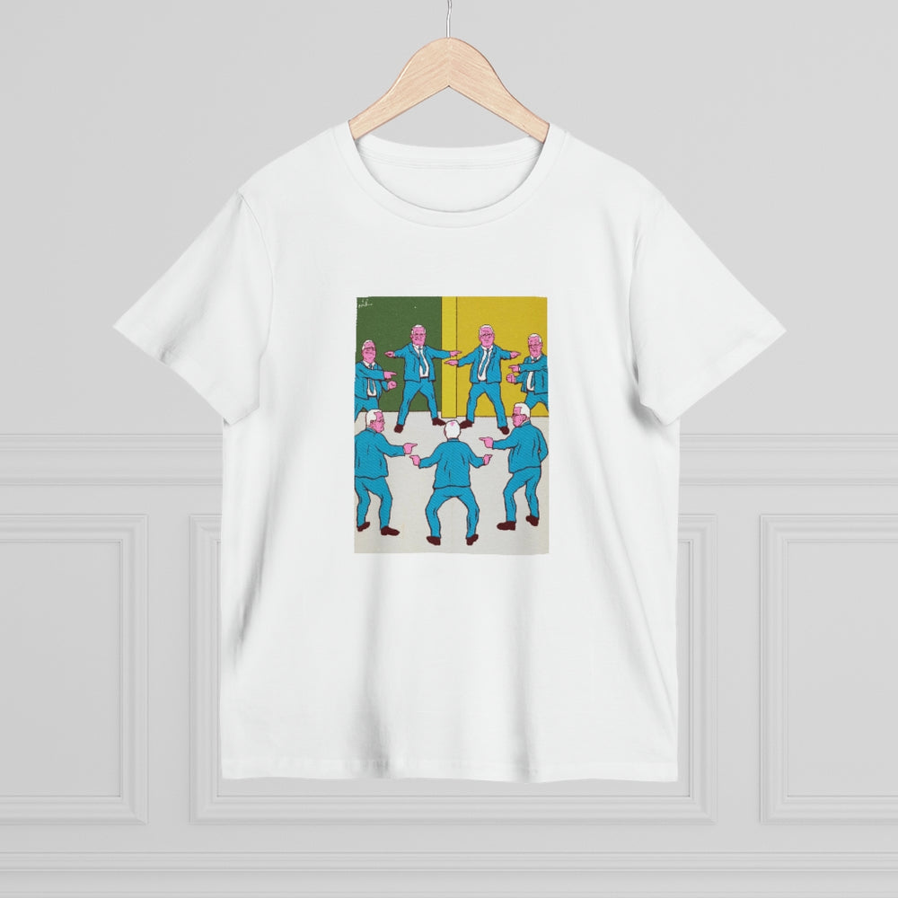 Will The Real Government Minister Please Stand Up [Australian-Printed] - Women’s Maple Tee