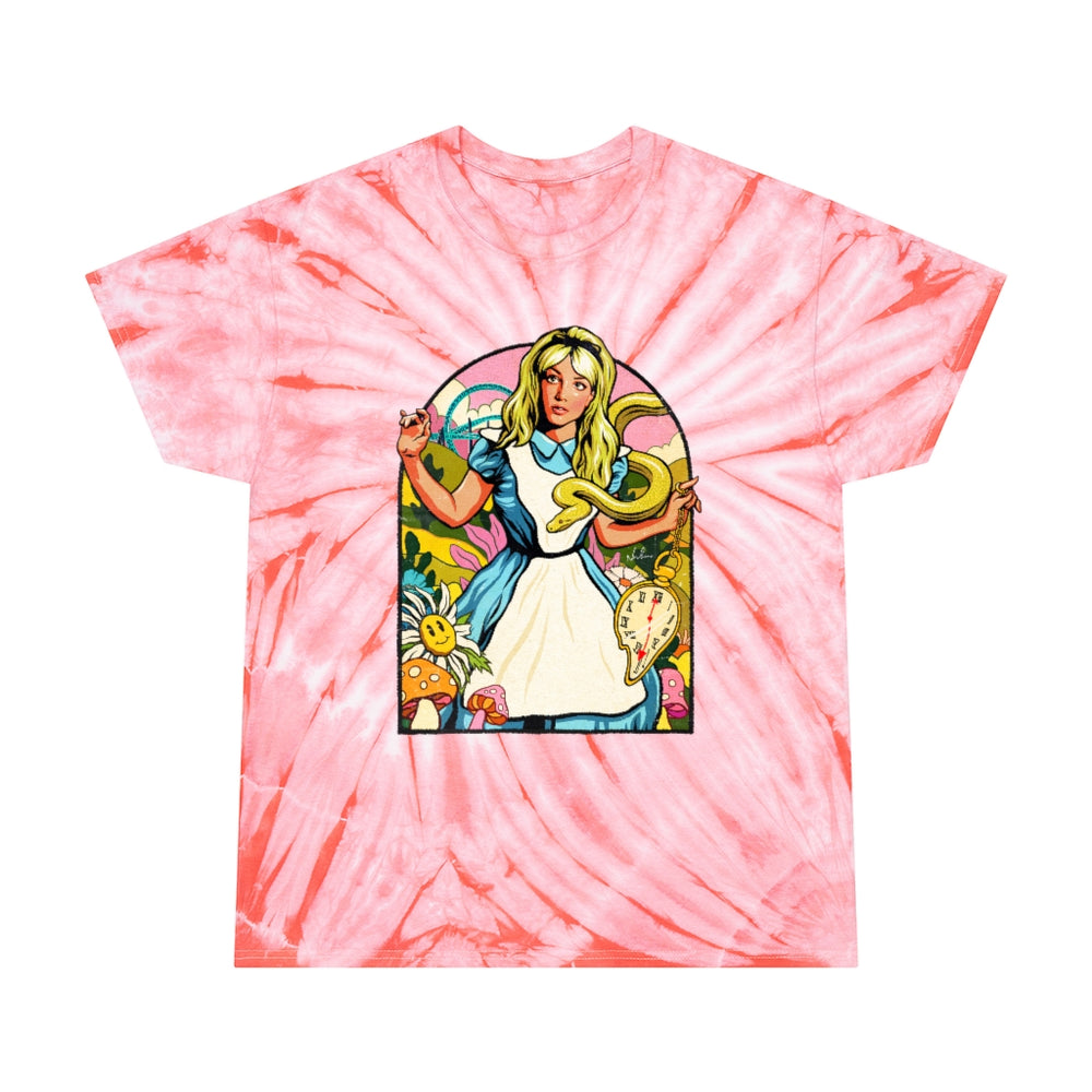 Down The Rabbit Hole - Tie-Dye Tee, Cyclone