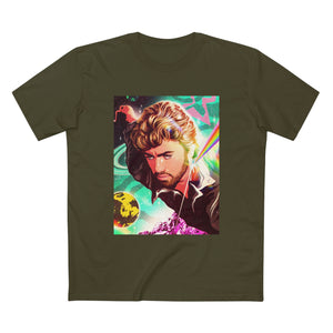 GALACTIC GEORGE [Australian-Printed] - Men's Staple Tee