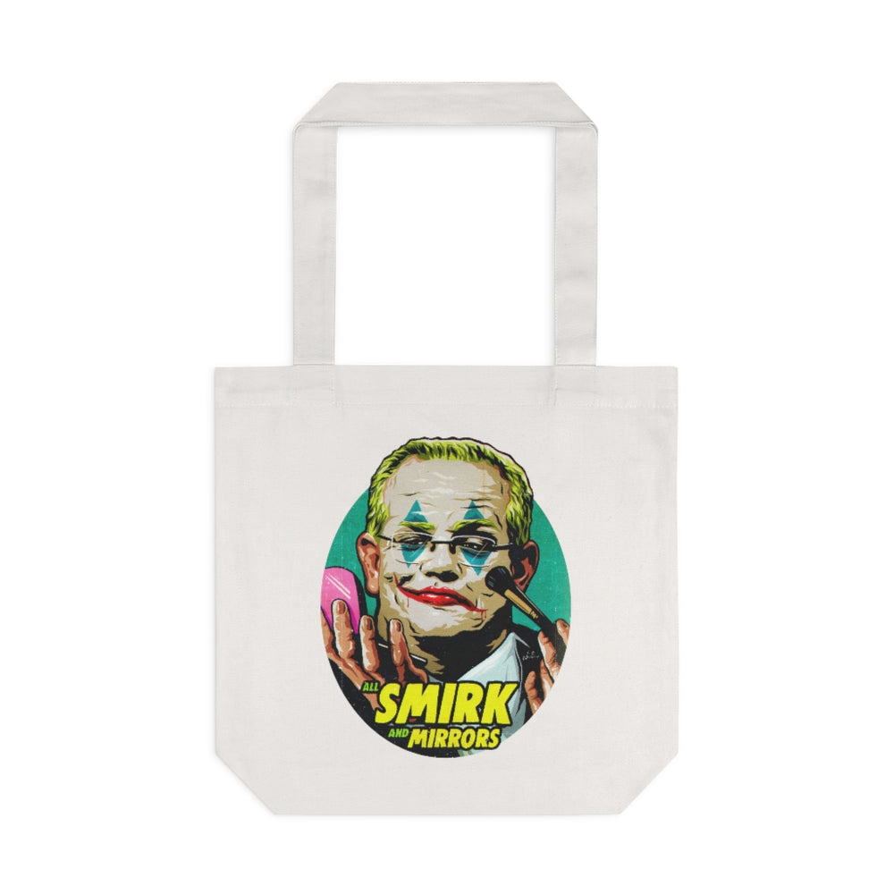 ALL SMIRK AND MIRRORS [Australian-Printed] - Cotton Tote Bag