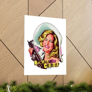 Machine Gun Coolidge - Premium Matte vertical posters