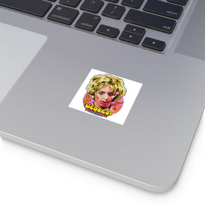 WEDGES! I Need Wedges! - Square Vinyl Stickers