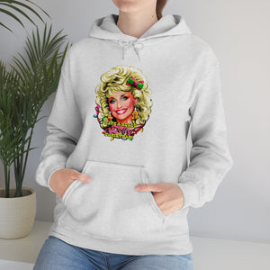 Have A Holly Dolly Christmas! - Unisex Heavy Blend™ Hooded Sweatshirt