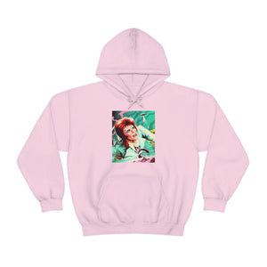 GALACTIC BOWIE - Unisex Heavy Blend™ Hooded Sweatshirt