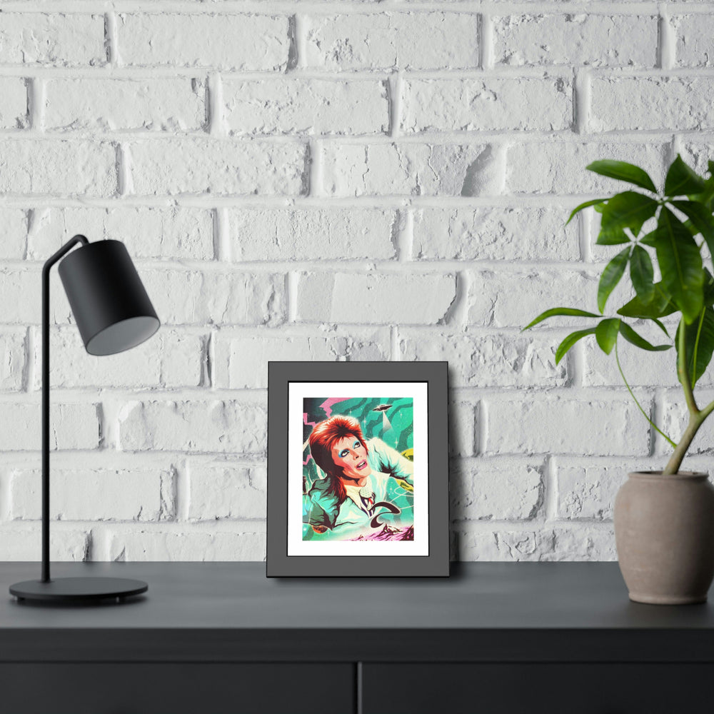 GALACTIC BOWIE - Framed Paper Posters