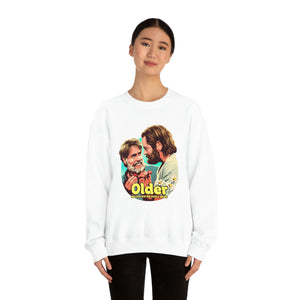 Older Means We're Still Here [Australian-Printed] - Unisex Heavy Blend™ Crewneck Sweatshirt