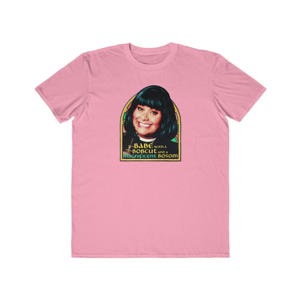 Babe With A Bobcut And A Magnificent Bosom - Men's Lightweight Fashion Tee