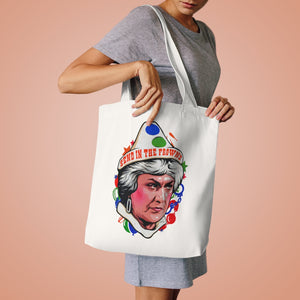 SEND IN THE FROWNS [Australian-Printed] - Cotton Tote Bag