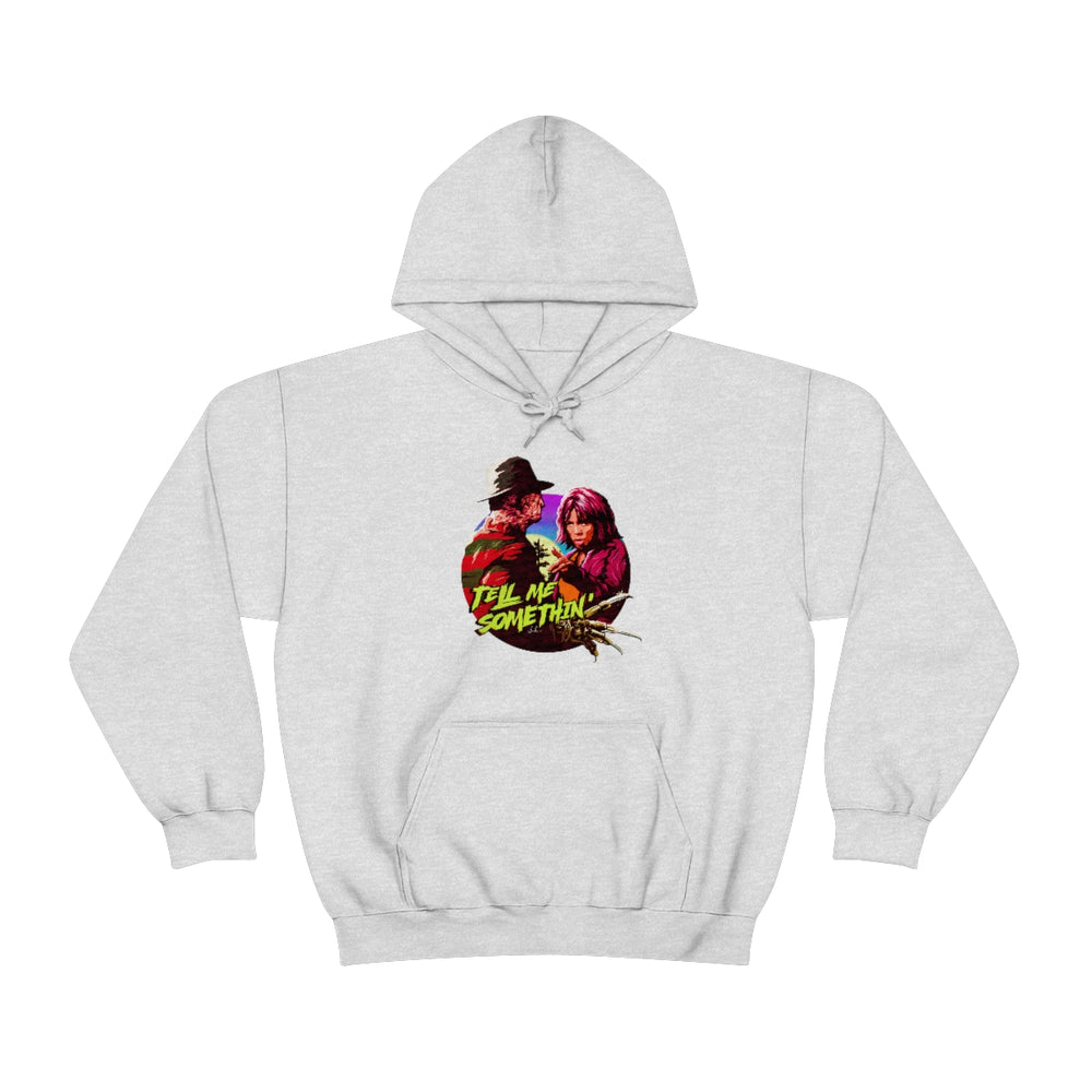 Tell Me Somethin' - Unisex Heavy Blend™ Hooded Sweatshirt