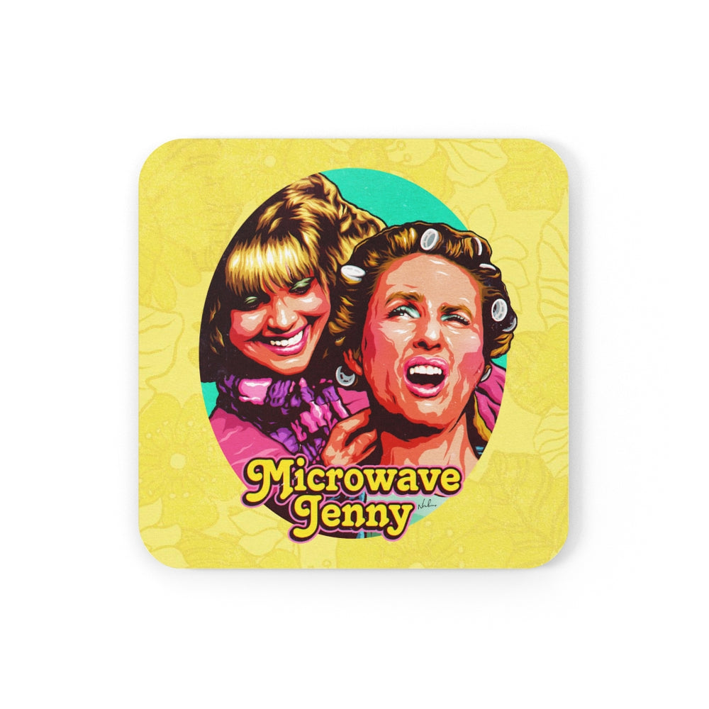 Microwave Jenny - Cork Back Coaster