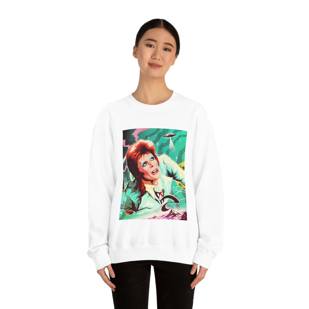 GALACTIC BOWIE - Unisex Heavy Blend™ Crewneck Sweatshirt