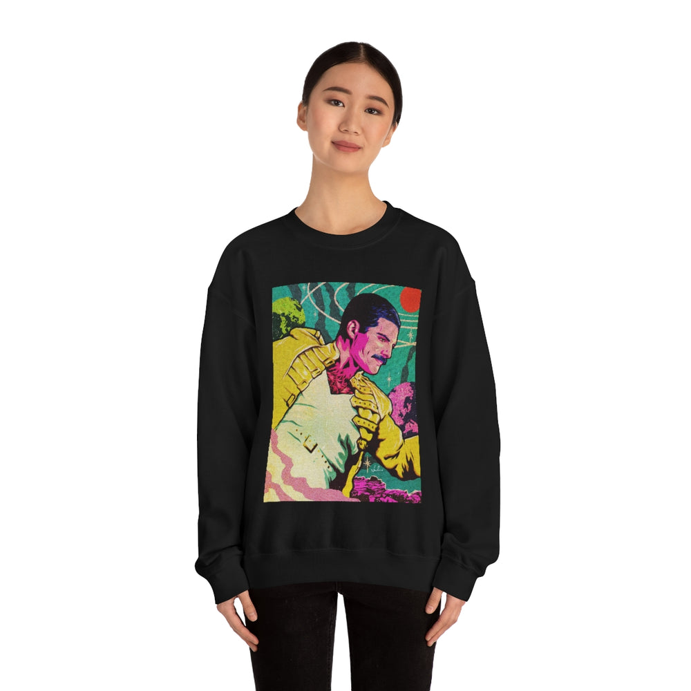 GALACTIC FREDDIE [Australian-Printed] - Unisex Heavy Blend™ Crewneck Sweatshirt