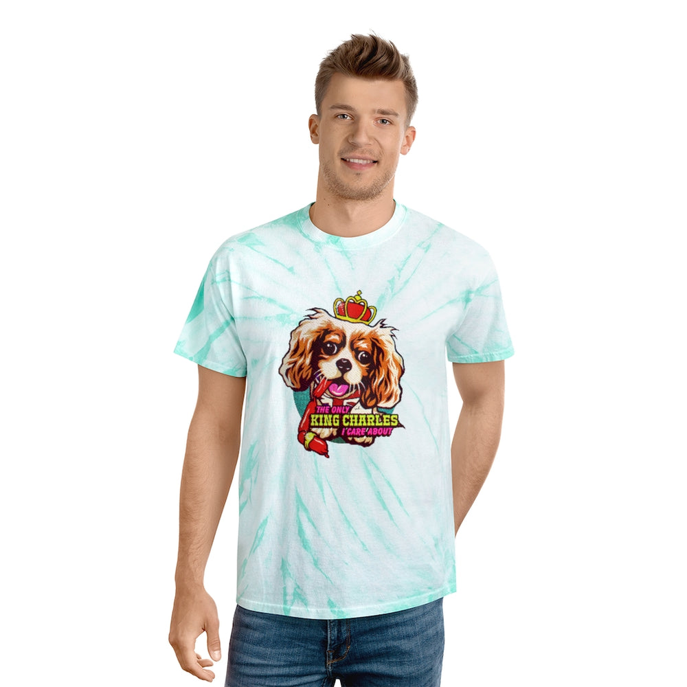 The Only King Charles I Care About - Tie-Dye Tee, Cyclone