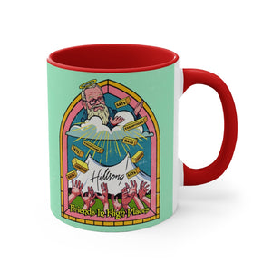 Friends In High Places - 11oz Accent Mug (Australian Printed)