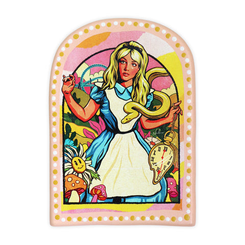 Down The Rabbit Hole Arch Tile