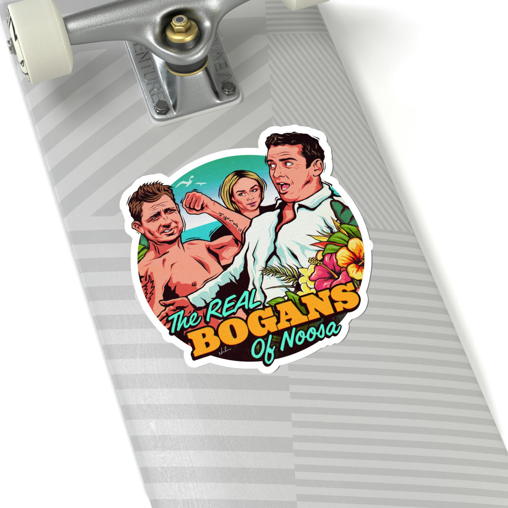 The Real Bogans Of Noosa - Kiss-Cut Stickers