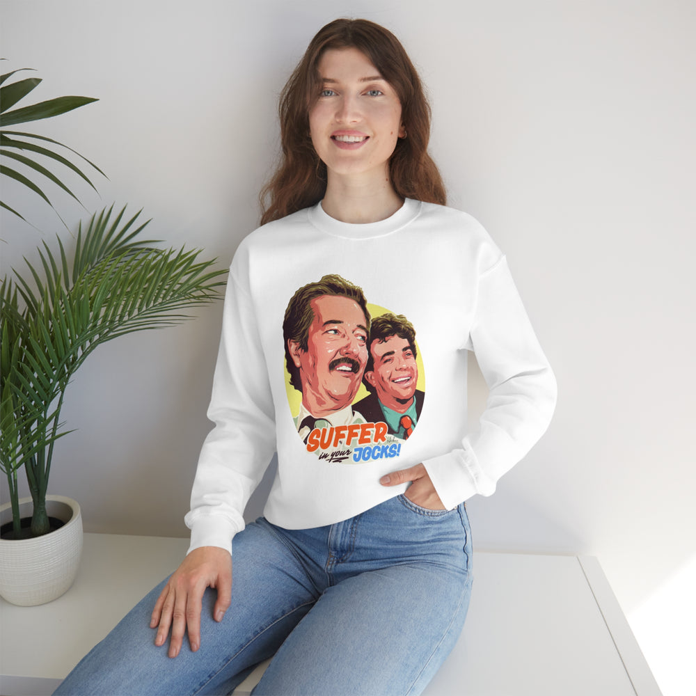 Suffer In Your Jocks! [Australian-Printed] - Unisex Heavy Blend™ Crewneck Sweatshirt