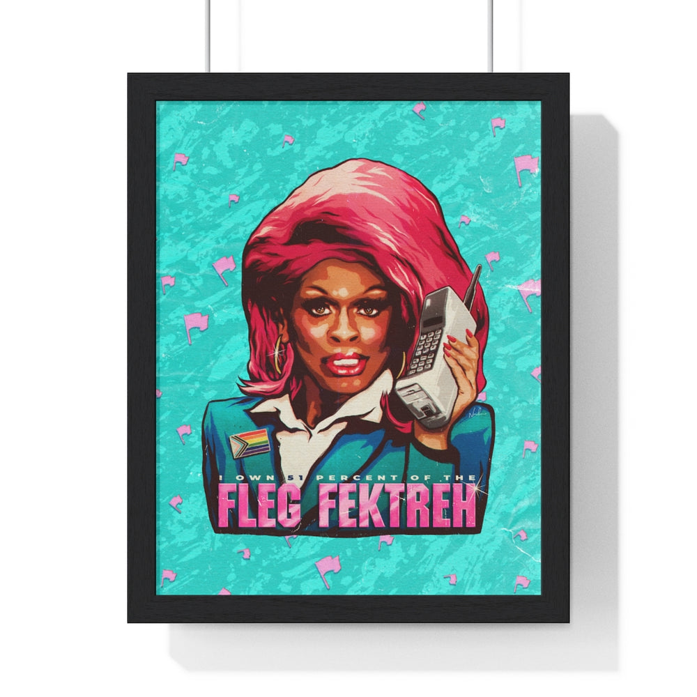 FLEG FEKTREH - Premium Framed Vertical Poster