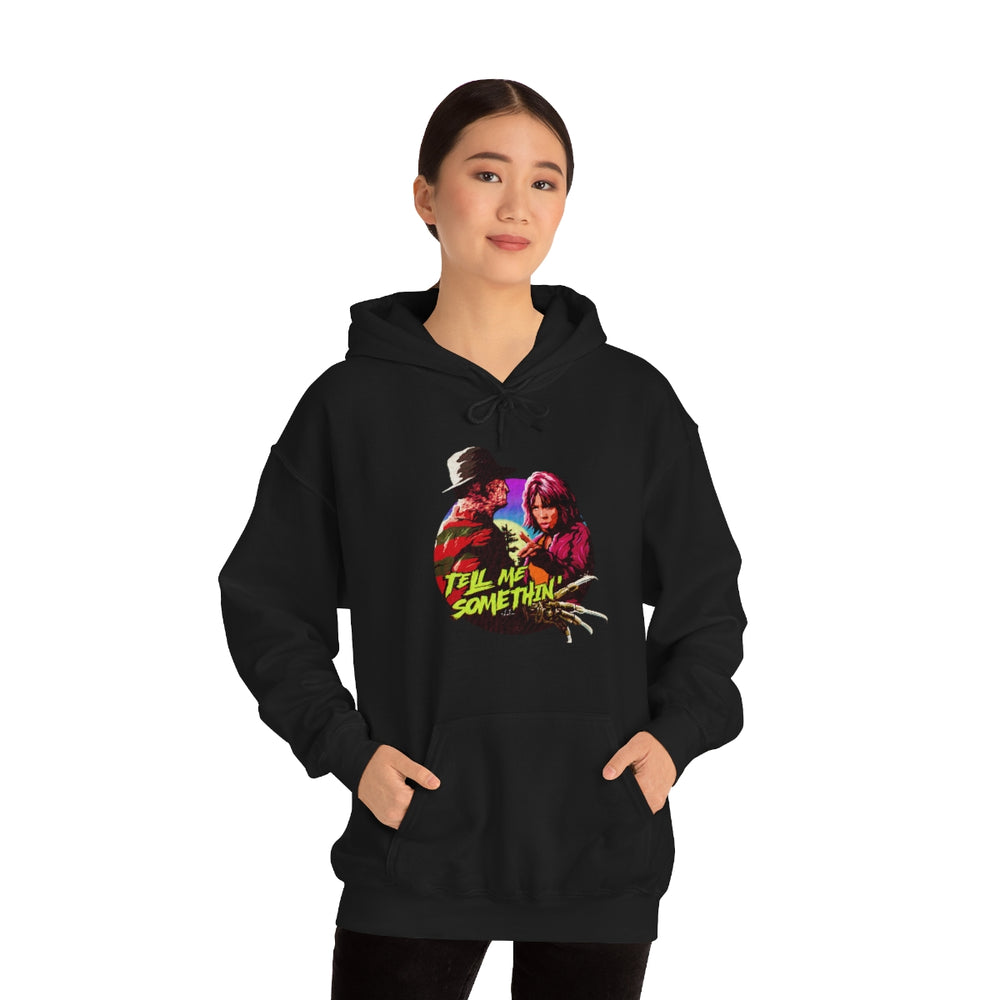 Tell Me Somethin' - Unisex Heavy Blend™ Hooded Sweatshirt