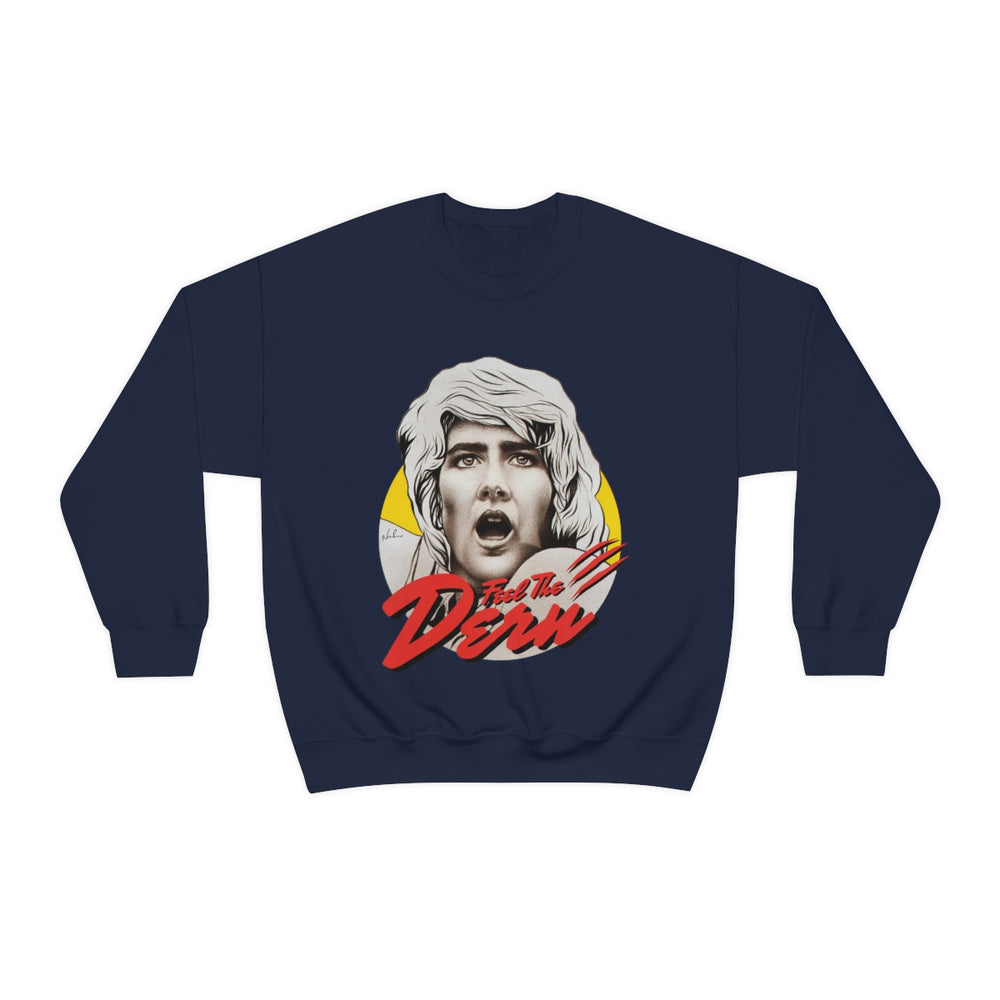 Feel The Dern [Australian-Printed] - Unisex Heavy Blend™ Crewneck Sweatshirt