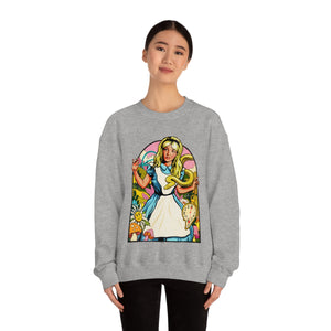 Down The Rabbit Hole [Australian-Printed] - Unisex Heavy Blend™ Crewneck Sweatshirt