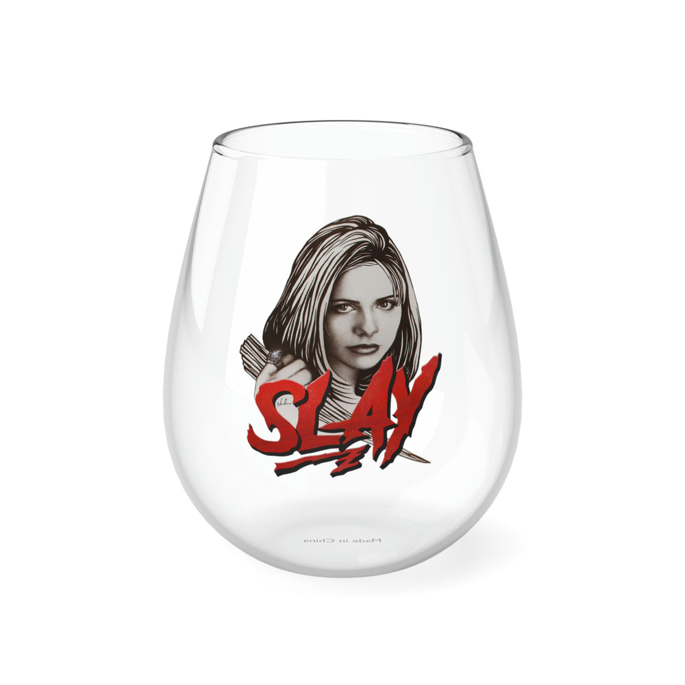SLAY - Stemless Glass, 11.75oz
