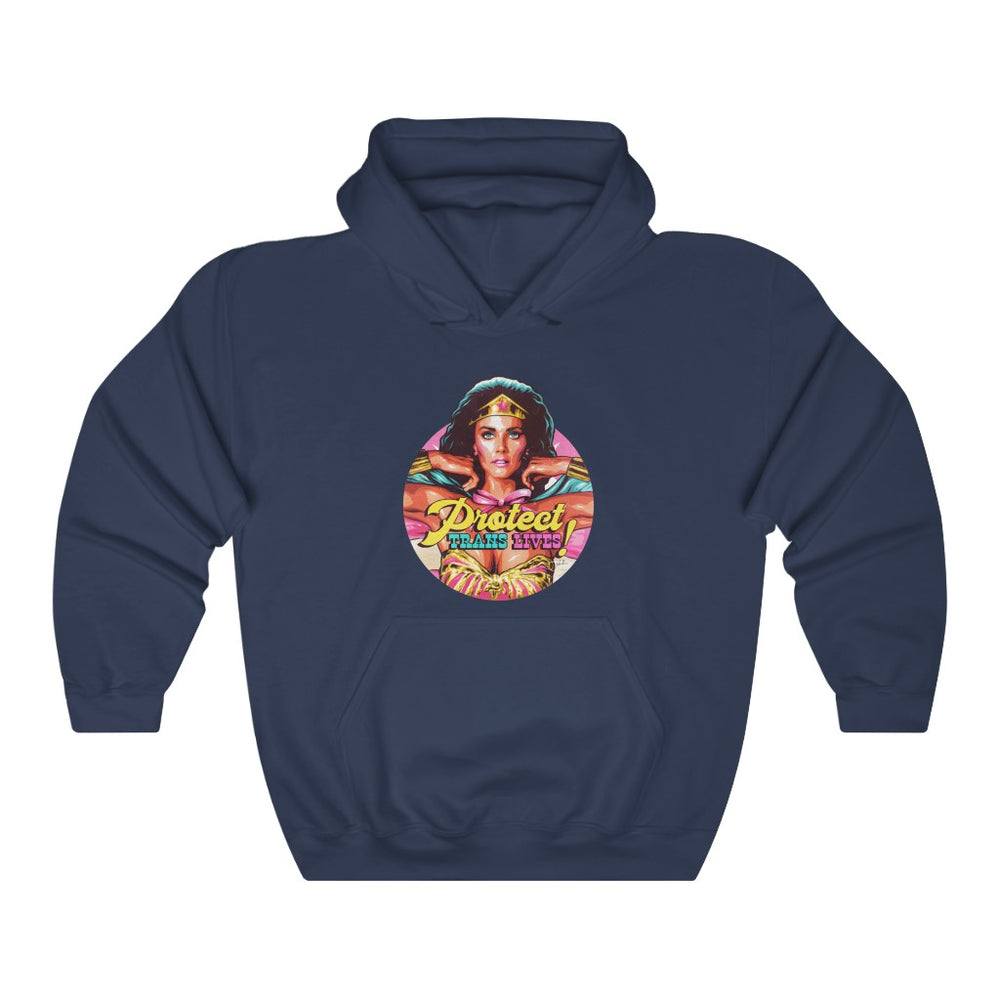 PROTECT TRANS LIVES - Unisex Heavy Blend™ Hooded Sweatshirt