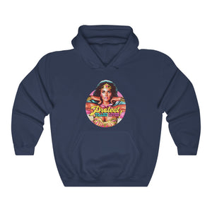 PROTECT TRANS LIVES - Unisex Heavy Blend™ Hooded Sweatshirt