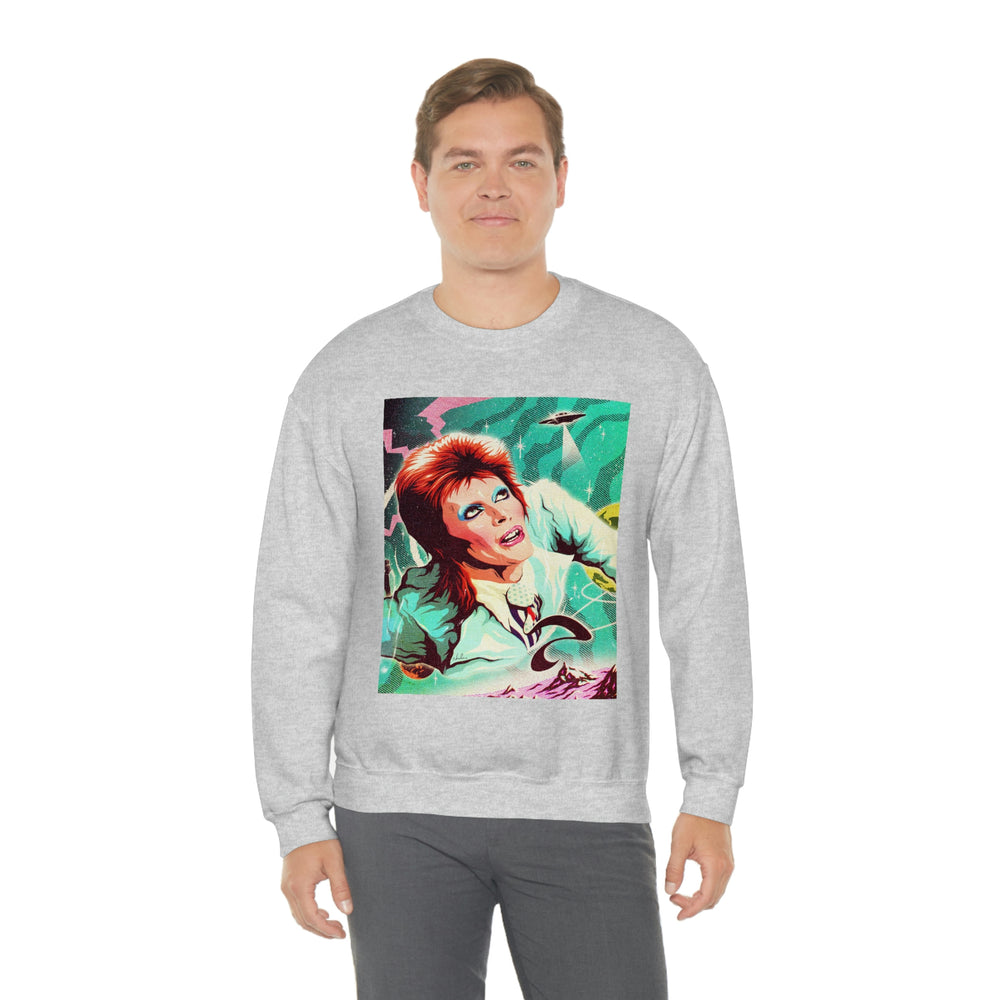 GALACTIC BOWIE - Unisex Heavy Blend™ Crewneck Sweatshirt