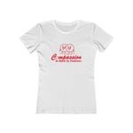 Compassion Is Back In Fashion [Australian-Printed] - Women's The Boyfriend Tee