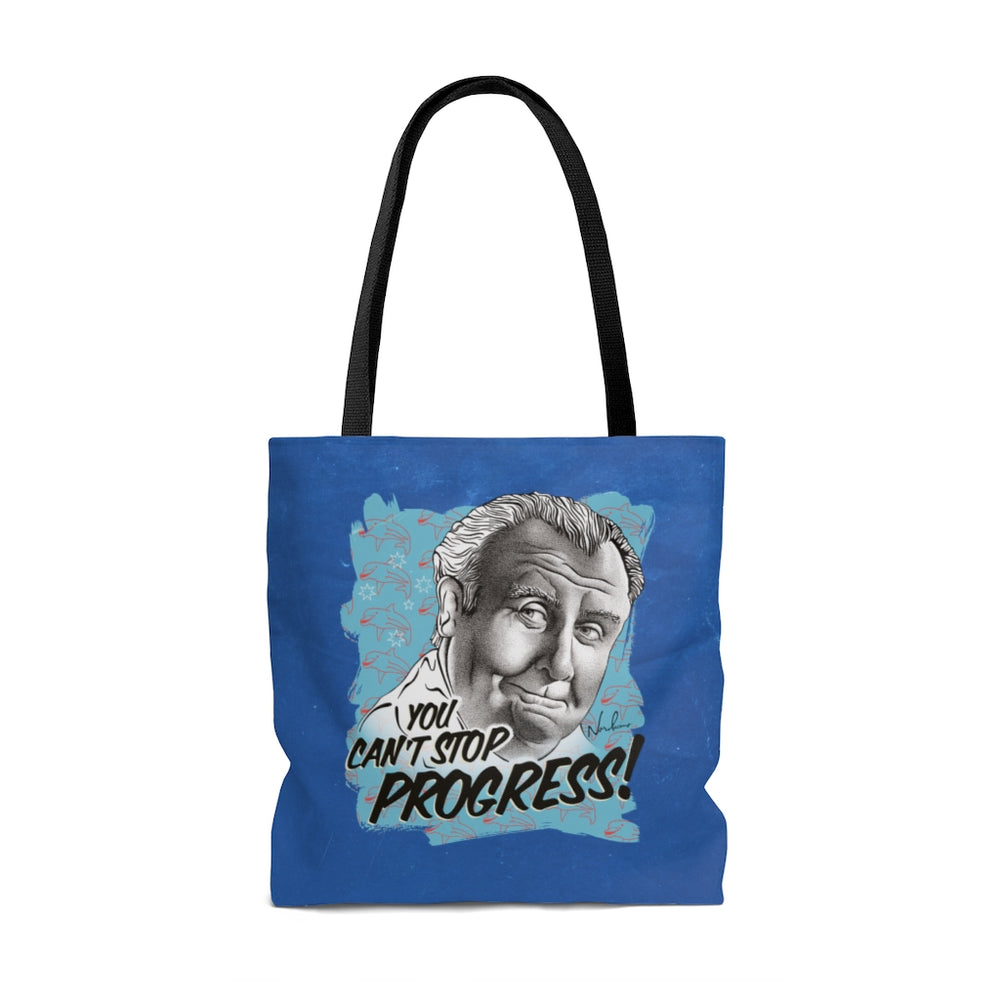 PROGRESS - AOP Tote Bag