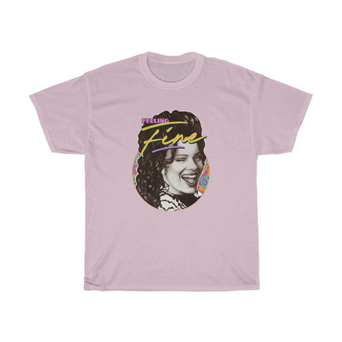 FEELING FINE [Australian-Printed] - Unisex Heavy Cotton Tee