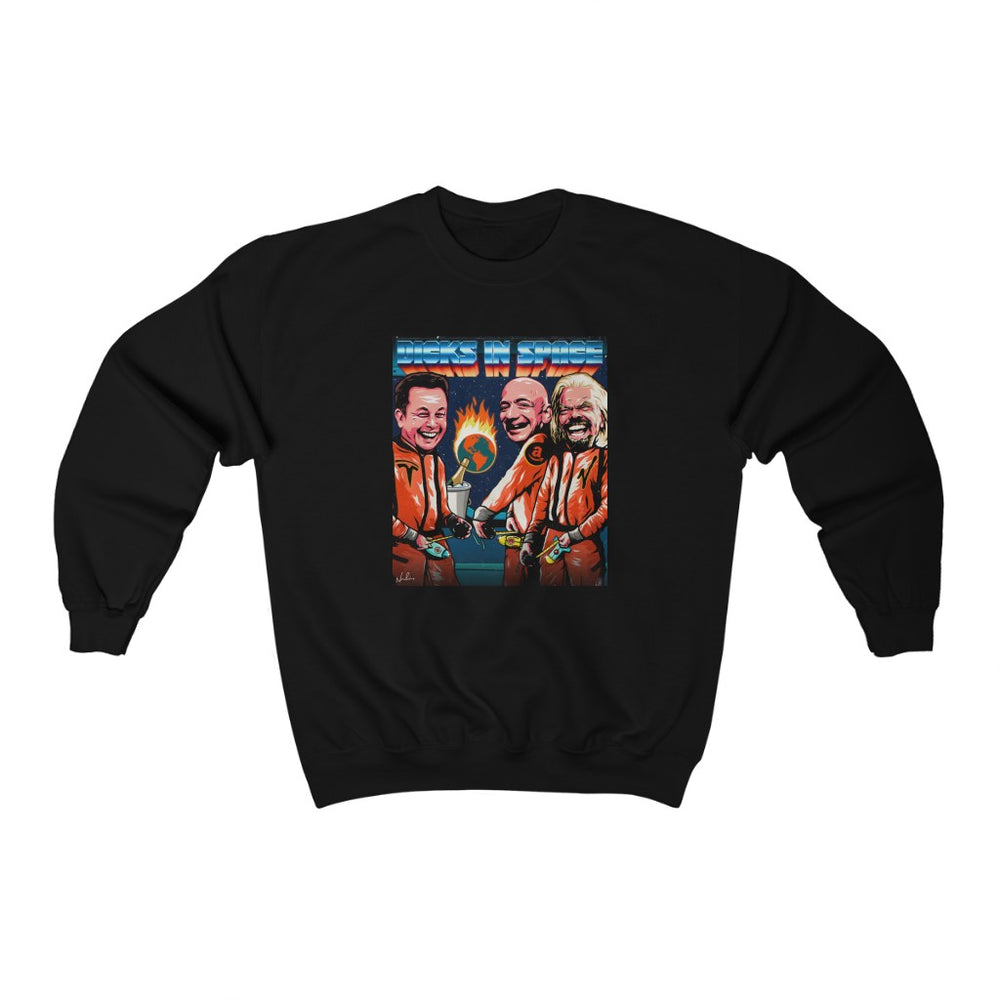 DICKS IN SPACE - Unisex Heavy Blend™ Crewneck Sweatshirt
