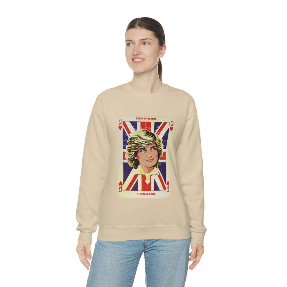 Queen Of Hearts - Unisex Heavy Blend™ Crewneck Sweatshirt