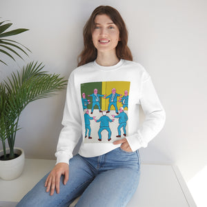 Will The Real Government Minister Please Stand Up [Australian-Printed] - Unisex Heavy Blend™ Crewneck Sweatshirt