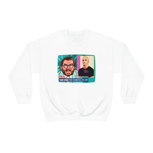 TAME NEWS [Australian-Printed] - Unisex Heavy Blend™ Crewneck Sweatshirt