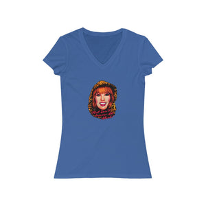 That Don't Impress Me Much! - Women's Jersey Short Sleeve V-Neck Tee