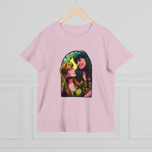 XENA X GABRIELLE [Australian-Printed] - Women’s Maple Tee