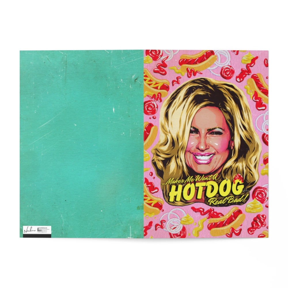 Makes Me Want A Hot Dog Real Bad! - Greeting Cards (7 pcs)