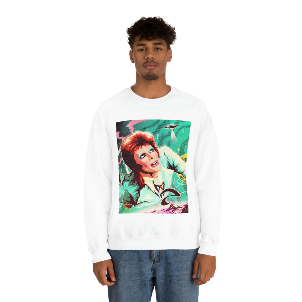 GALACTIC BOWIE - Unisex Heavy Blend™ Crewneck Sweatshirt