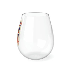 Queen Of Hearts - Stemless Glass, 11.75oz