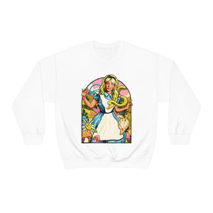 Down The Rabbit Hole [Australian-Printed] - Unisex Heavy Blend™ Crewneck Sweatshirt