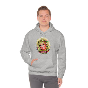 Have A Holly Dolly Christmas! - Unisex Heavy Blend™ Hooded Sweatshirt