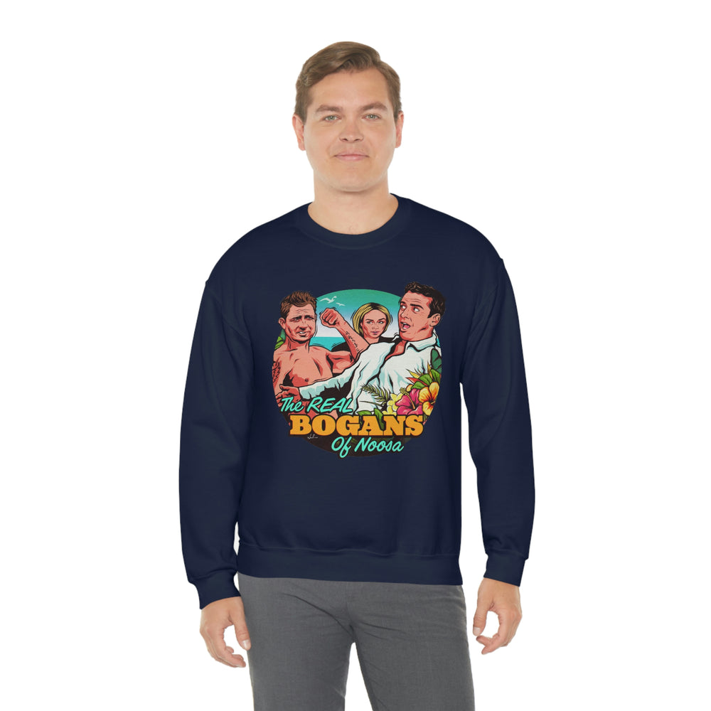The Real Bogans Of Noosa [Australian-Printed] - Unisex Heavy Blend™ Crewneck Sweatshirt