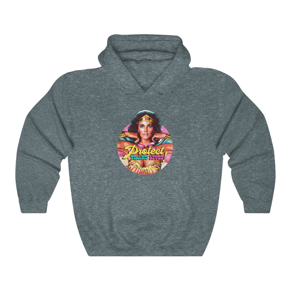 PROTECT TRANS LIVES - Unisex Heavy Blend™ Hooded Sweatshirt