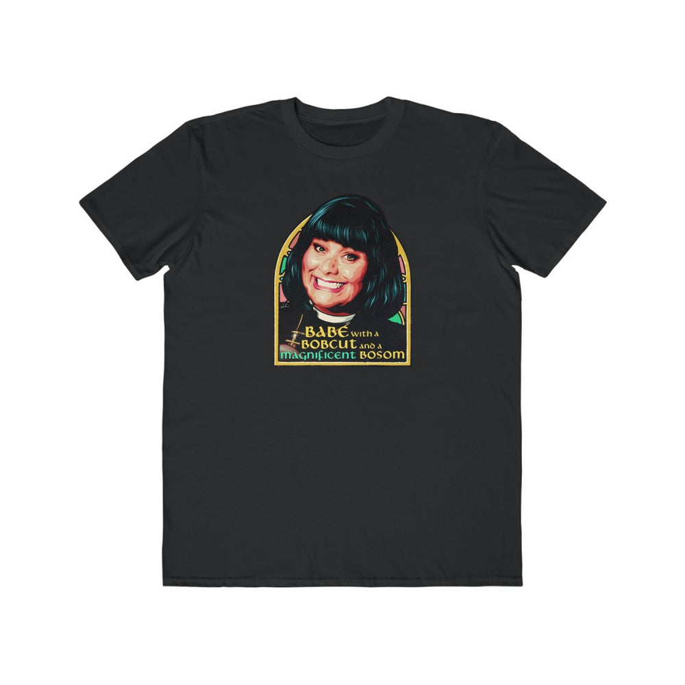 Babe With A Bobcut And A Magnificent Bosom - Men's Lightweight Fashion Tee