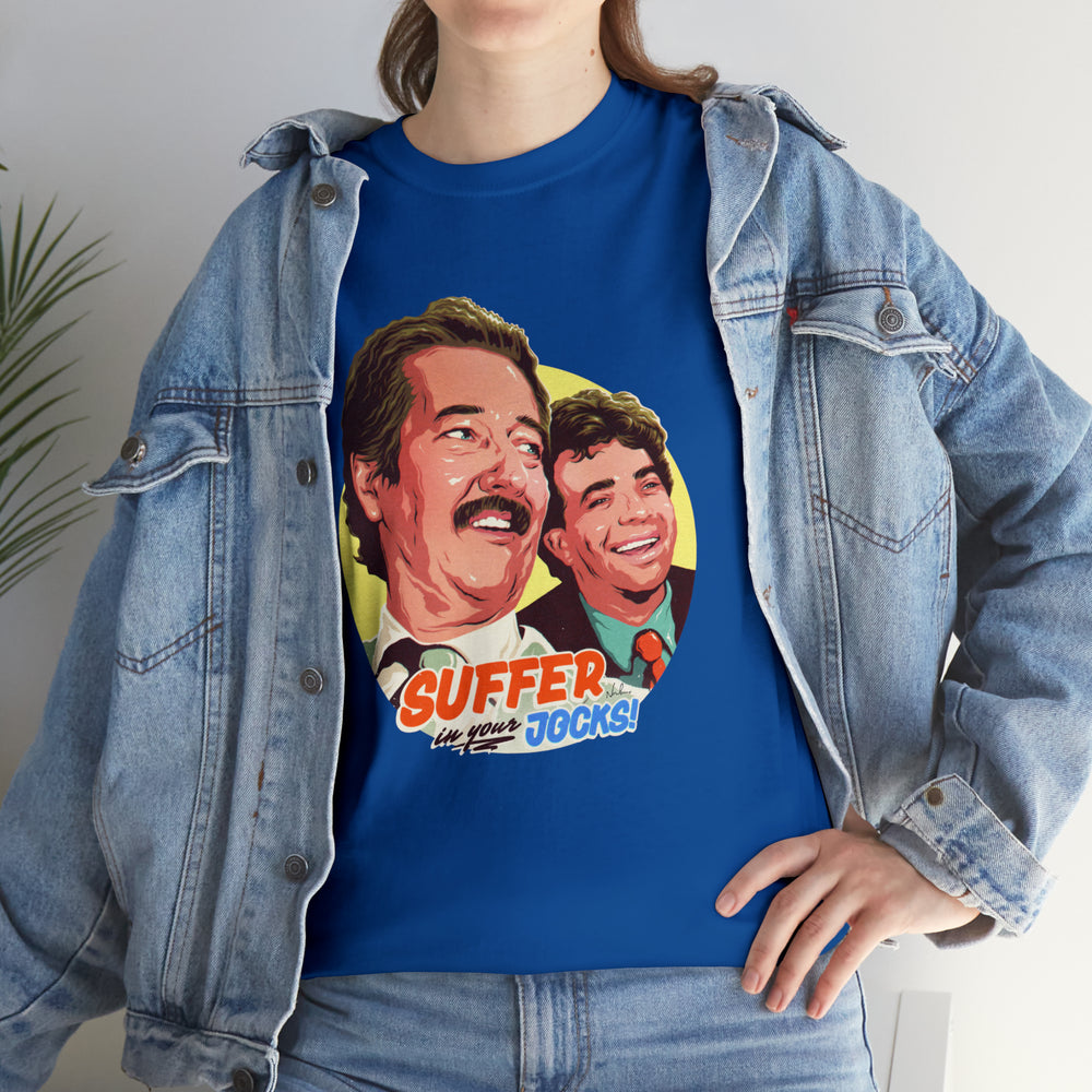 Suffer In Your Jocks! [Australian-Printed] - Unisex Heavy Cotton Tee