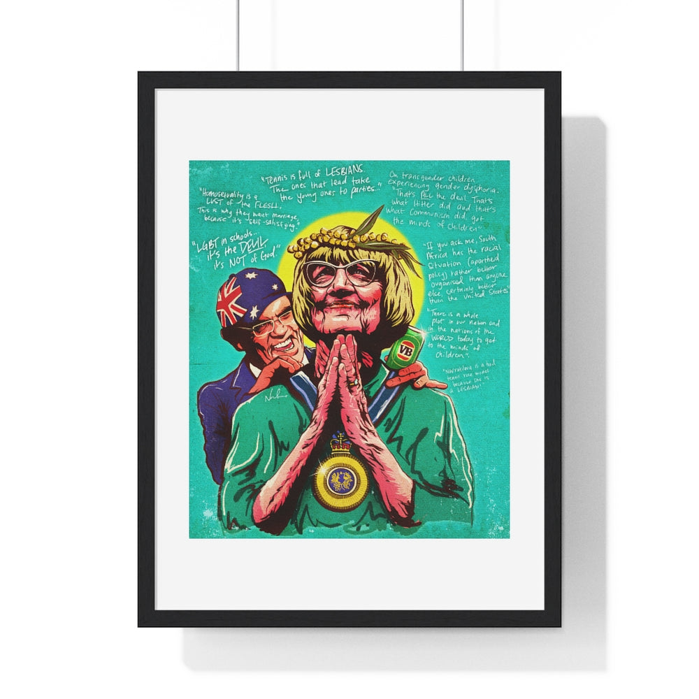 Courting Trouble - Premium Framed Vertical Poster